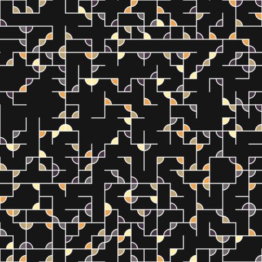 Dekoratif diyagram renkli geometrik şekiller arkaplan resimlemesi