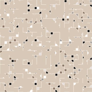 Dekoratif diyagram renkli geometrik şekiller arkaplan resimlemesi