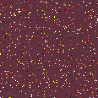 Dekoratif diyagram renkli geometrik şekiller arkaplan resimlemesi