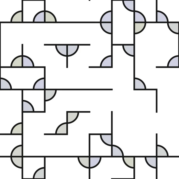 Dekoratív Diagram Színes Geometriai Alakok Háttér Illusztráció — Stock Vector