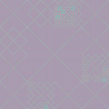 Soyut çizgiler Maze üretken sanat arkaplan çizimi