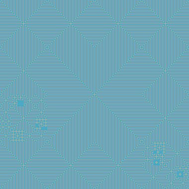 Soyut çizgiler Maze üretken sanat arkaplan çizimi