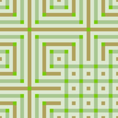 Soyut çizgiler Maze üretken sanat arkaplan çizimi