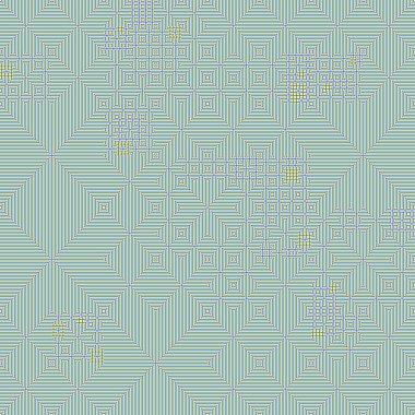 Soyut çizgiler Maze üretken sanat arkaplan çizimi