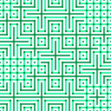 Soyut çizgiler Maze üretken sanat arkaplan çizimi