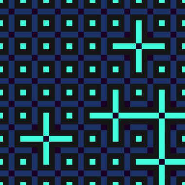 Soyut çizgiler Maze üretken sanat arkaplan çizimi