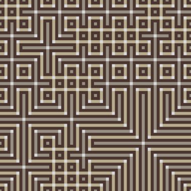 Abstract lines Maze generative art background art illustration