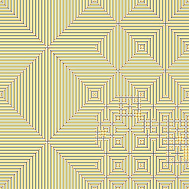 Soyut çizgiler Maze üretken sanat arkaplan çizimi