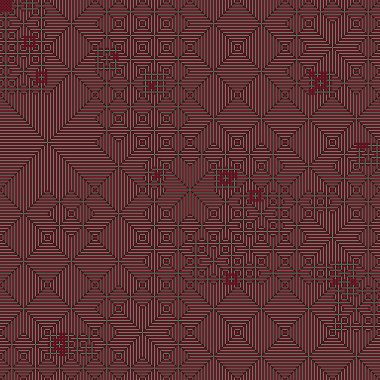 Abstract lines Maze generative art background art illustration