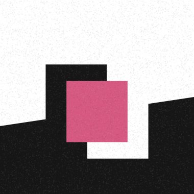 Dekoratif soyut renkli geometrik şekiller gölge arkaplan resimlerini dilimler