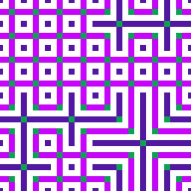 Soyut çizgiler Maze üretken sanat arkaplan çizimi