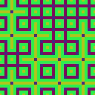 Soyut çizgiler Maze üretken sanat arkaplan çizimi