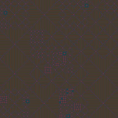 Soyut çizgiler Maze üretken sanat arkaplan çizimi