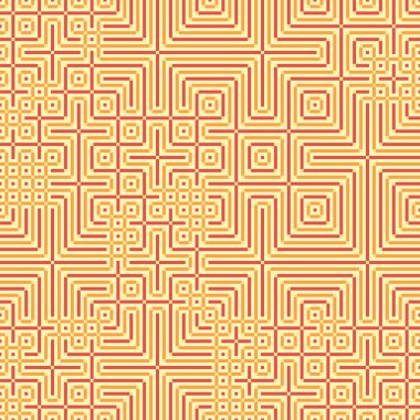 Abstract lines Maze generative art background art illustration