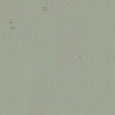 Soyut çizgiler Maze üretken sanat arkaplan çizimi