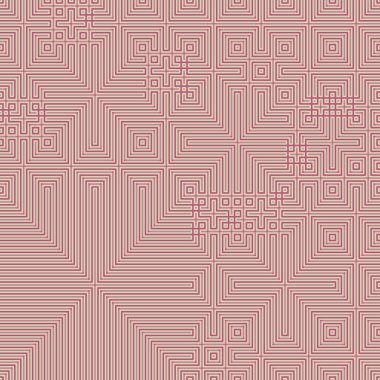 Soyut çizgiler Maze üretken sanat arkaplan çizimi