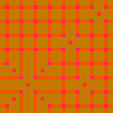 Soyut çizgiler Maze üretken sanat arkaplan çizimi