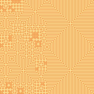 Abstract lines Maze generative art background art illustration