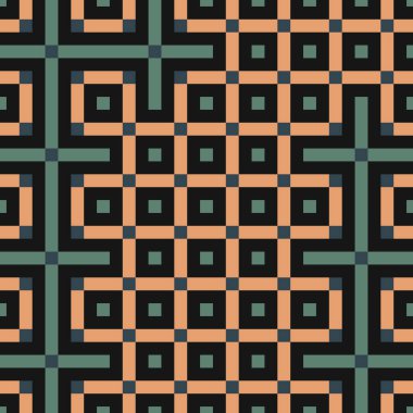 Soyut çizgiler Maze üretken sanat arkaplan çizimi