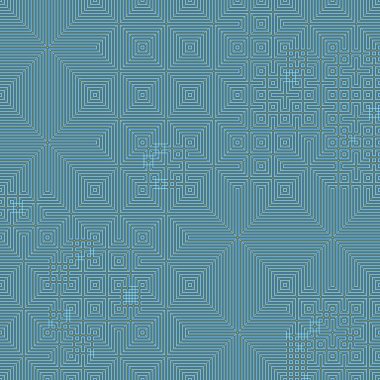 Soyut çizgiler Maze üretken sanat arkaplan çizimi