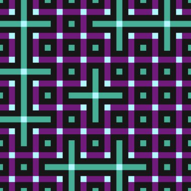 Abstract lines Maze generative art background art illustration