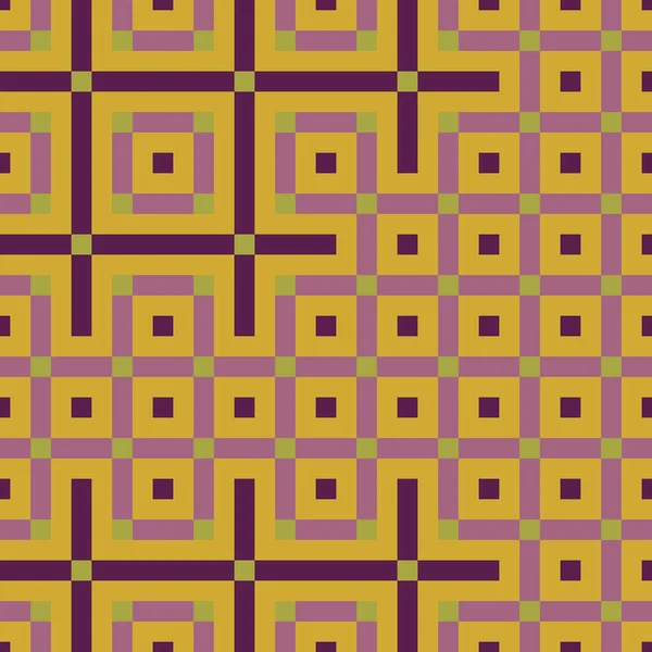 Abstract Lines Maze Generative Art Background Art Illustration — 图库矢量图片