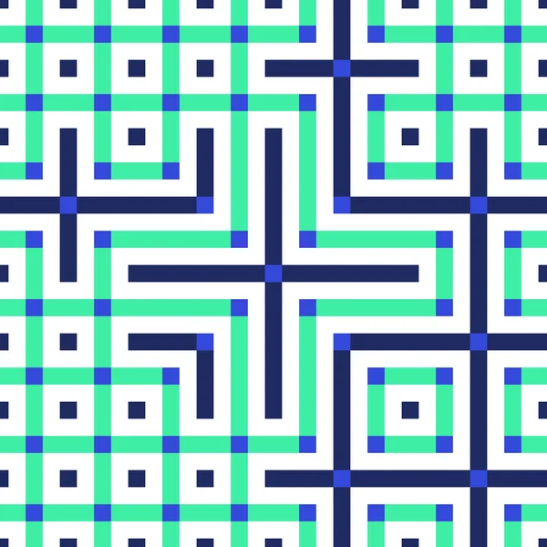 Abstract Lines Maze Generative Art Background Art Illustration — Archivo Imágenes Vectoriales