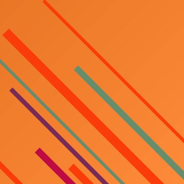 Rastgele Renk akış çizgileri resimlemesi