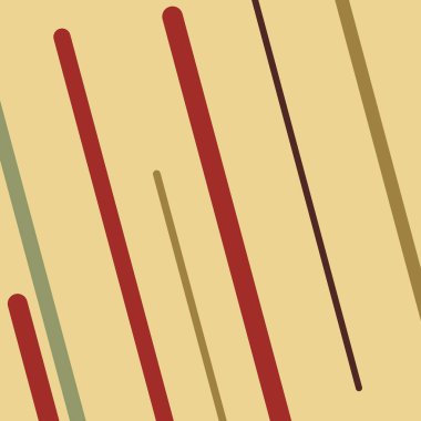 Rastgele Renk akış çizgileri resimlemesi