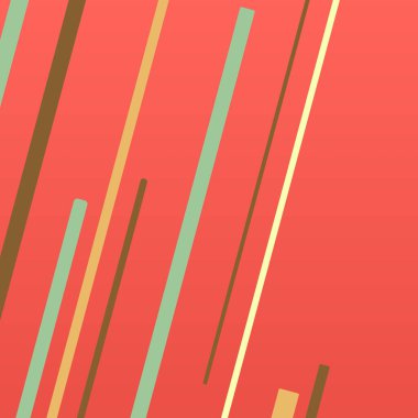 Rastgele Renk akış çizgileri resimlemesi