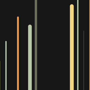 Rastgele Renk akış çizgileri resimlemesi
