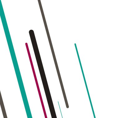 Rastgele Renk akış çizgileri resimlemesi