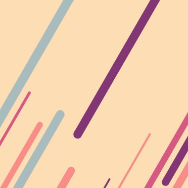 Rastgele Renk akış çizgileri resimlemesi