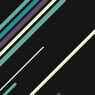 Rastgele Renk akış çizgileri resimlemesi