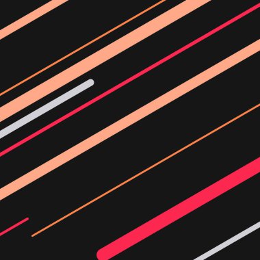 Rastgele Renk akış çizgileri resimlemesi