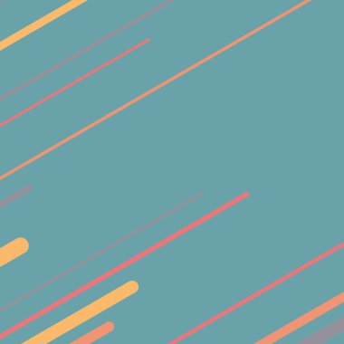 Rastgele Renk akış çizgileri resimlemesi