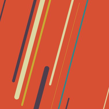 Rastgele Renk akış çizgileri resimlemesi