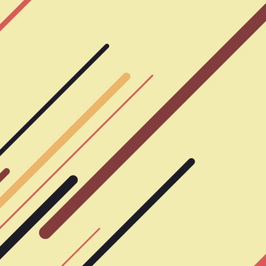 Rastgele Renk akış çizgileri resimlemesi