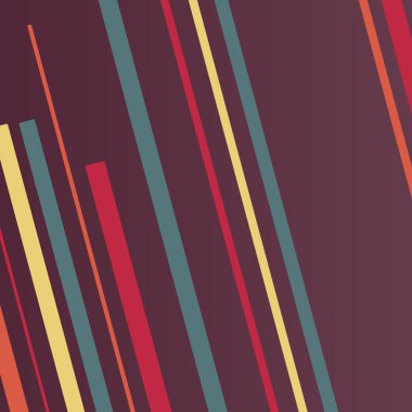 Rastgele Renk akış çizgileri resimlemesi