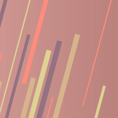 Rastgele Renk akış çizgileri resimlemesi