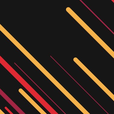 Rastgele Renk akış çizgileri resimlemesi