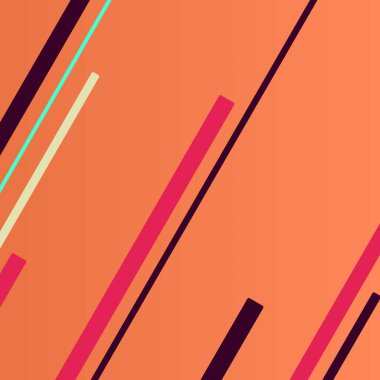 Rastgele Renk akış çizgileri resimlemesi