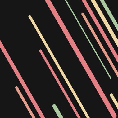 Rastgele Renk akış çizgileri resimlemesi