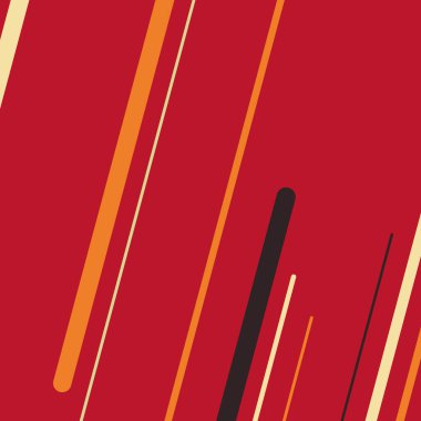 Rastgele Renk akış çizgileri resimlemesi