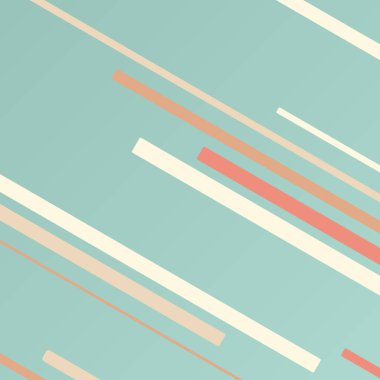 Rastgele Renk akış çizgileri resimlemesi