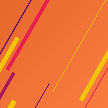 Rastgele Renk akış çizgileri resimlemesi