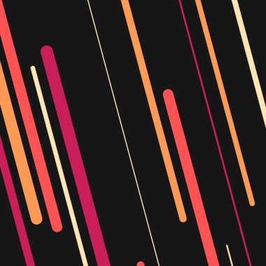 Rastgele Renk akış çizgileri resimlemesi