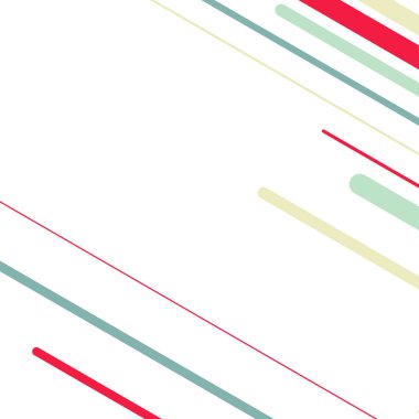 Rastgele Renk akış çizgileri resimlemesi