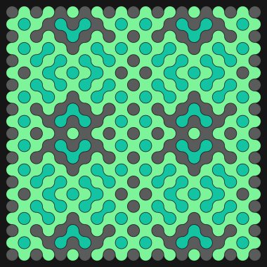 Çokrenkli kiremit bağlantı illüstrasyonuName