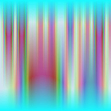 Color interpolation north light gradient illustration